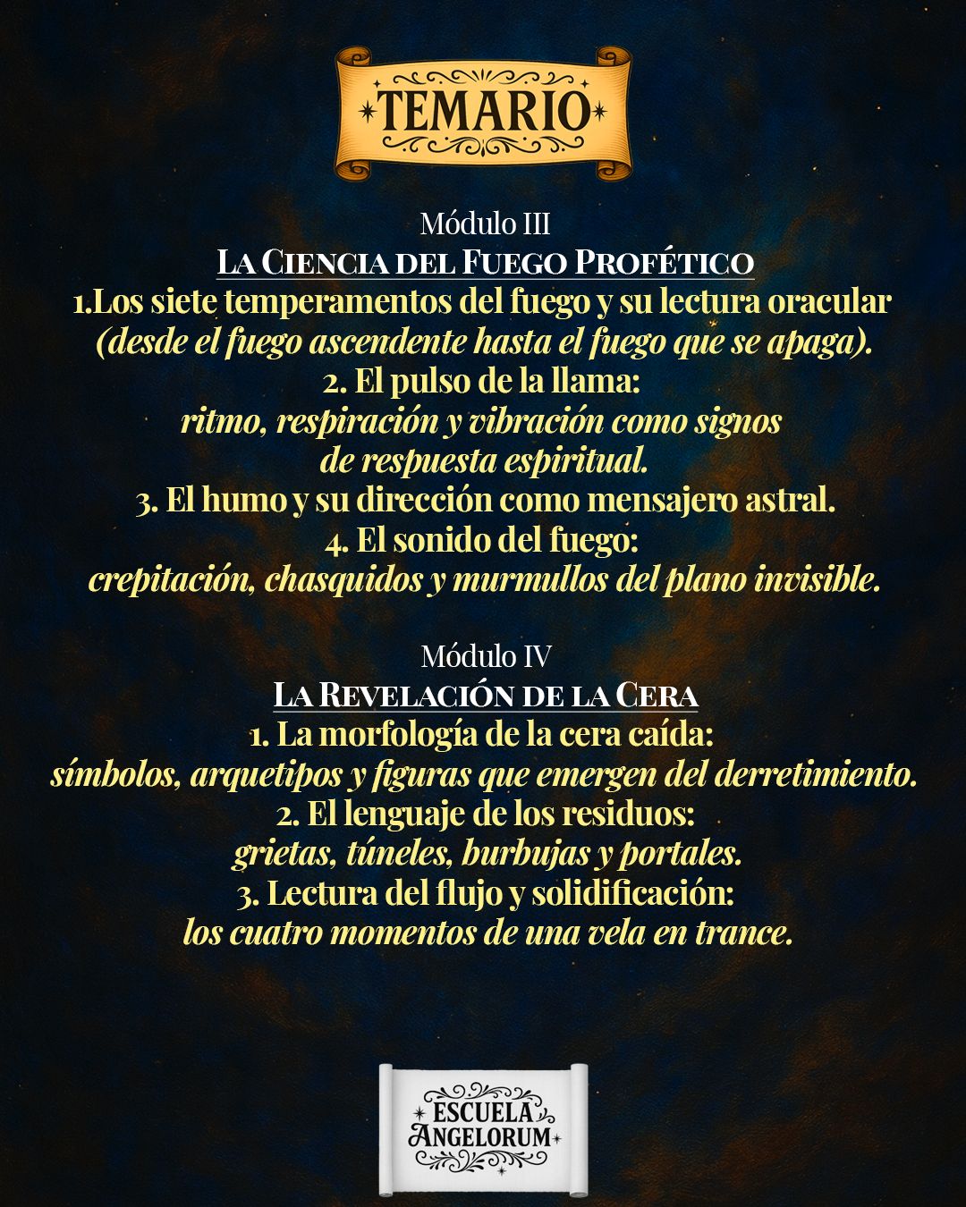 temario velomancia o 2